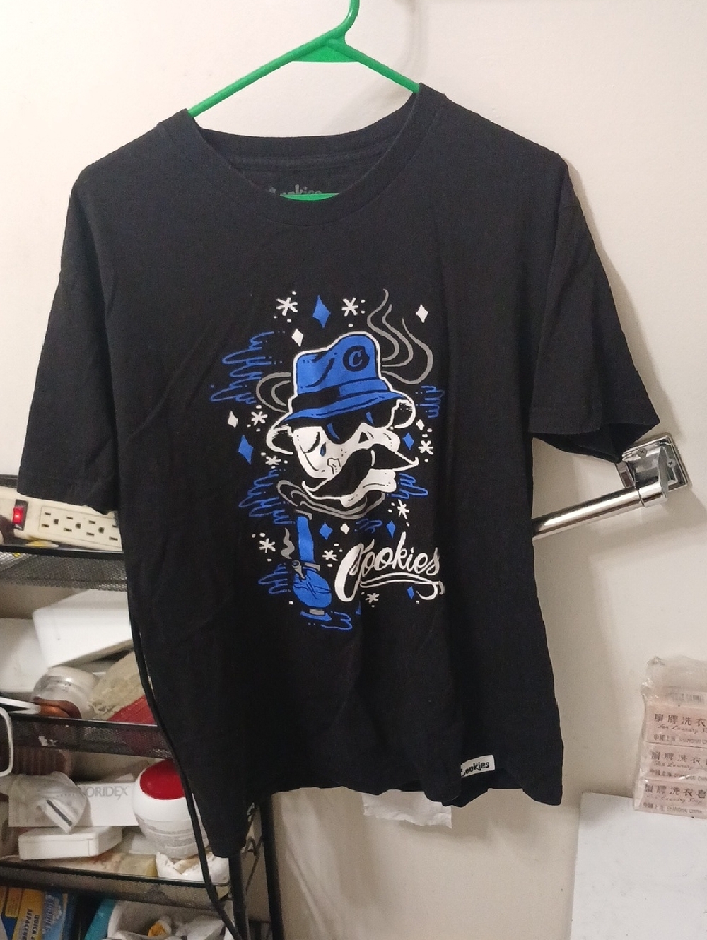 Cookies Black Streetwear Graphic T-shirt